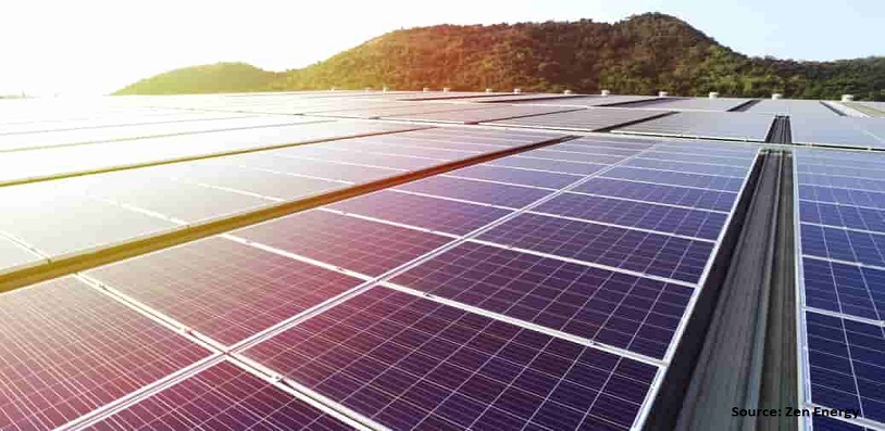 Solar energy rooftop panels